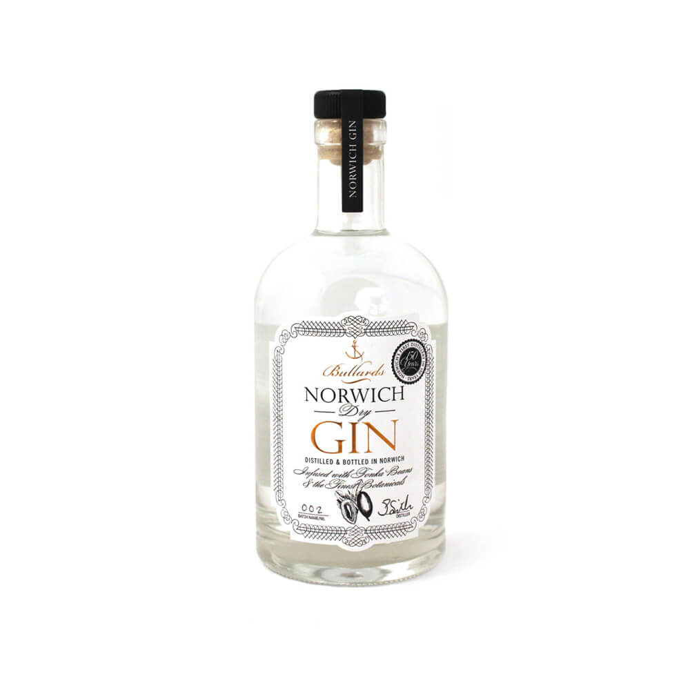 Bullards Norwich Dry Gin: 20cl